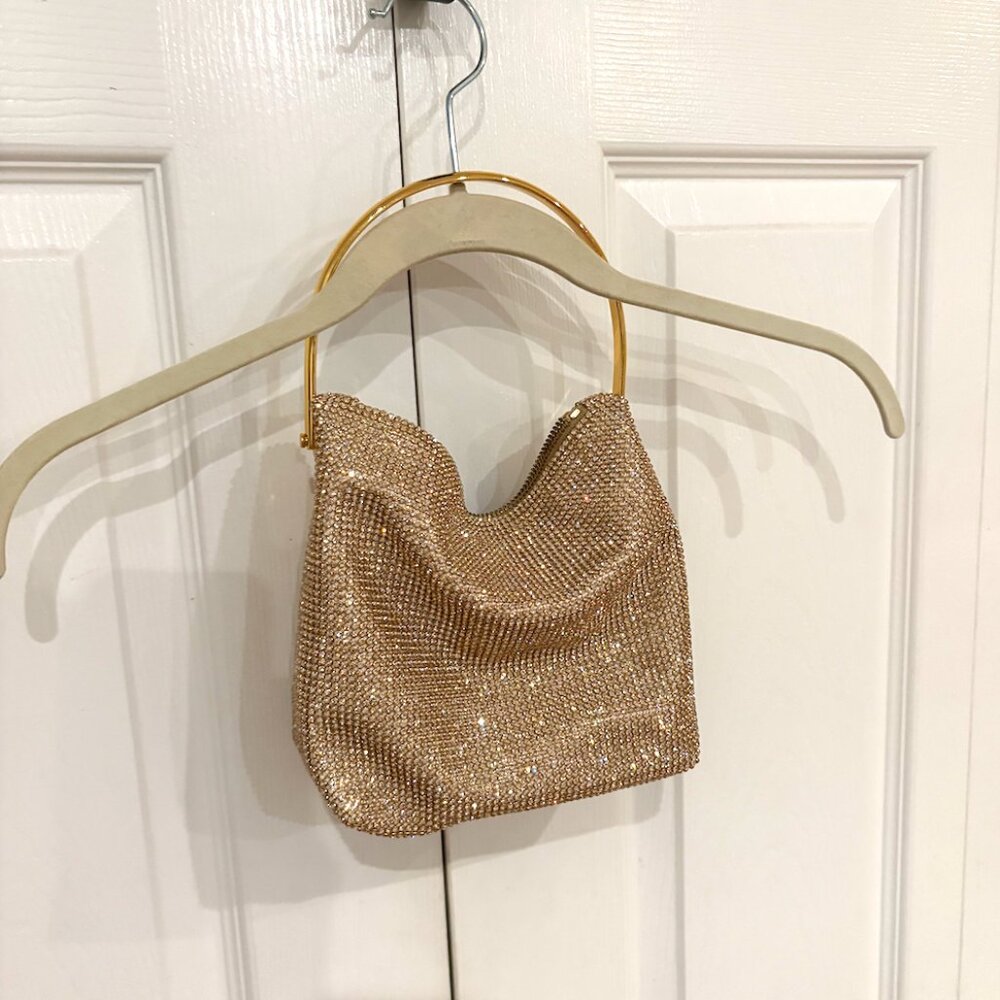 Jonathan Simkhai Metallic Gold Wristlet - Picture 4 of 4